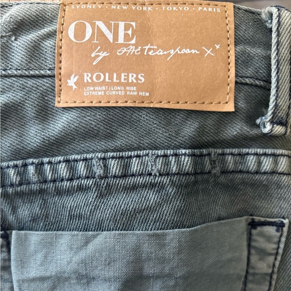 One Teaspoon Rollers Distressed Jean Shorts NWT - Picture 3 of 7